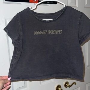 Aerie crop top size large